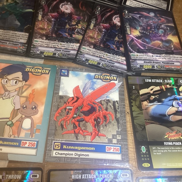 78 CCG and TCG cards lot with Star Trek Digimon street fighter and more - Picture 10 of 16